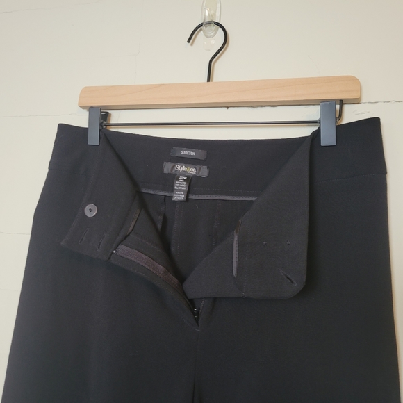 Style & Co. | Black Wide-Leg Dress Pants - Picture 6 of 7